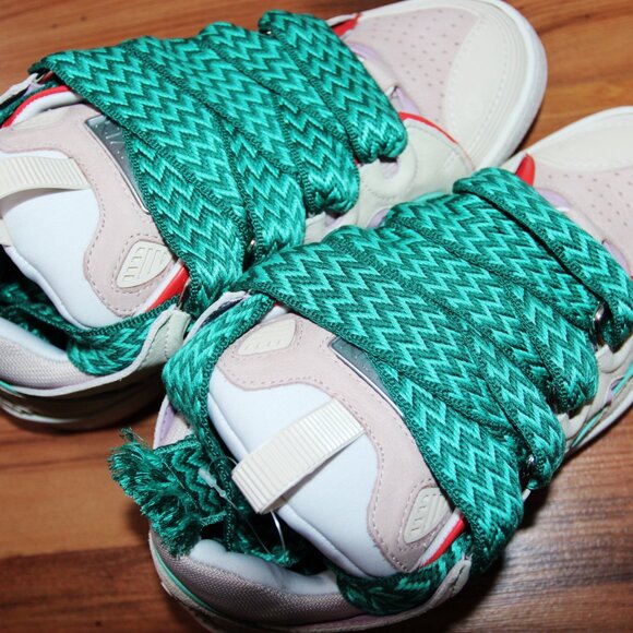 BNWT SS22 LANVIN CURB LACE UP SNEAKERS 40 - Picture 4 of 11